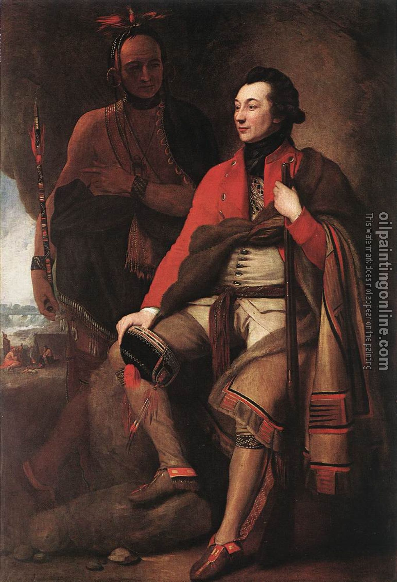 West, Benjamin - Portrait of Colonel Guy Johnson